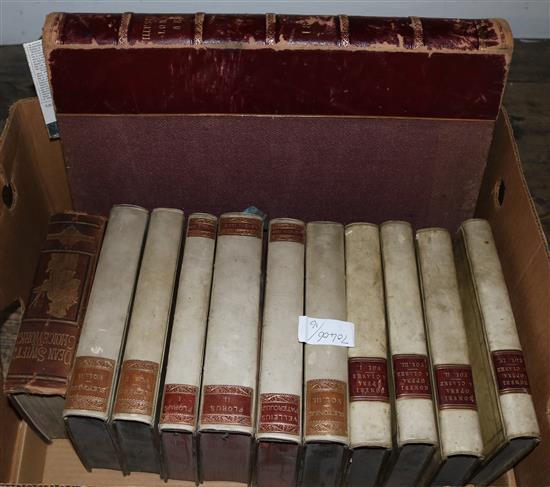10 books, Samuel Clarke, Homers Odyssey 1774 & 1758, 2 vols Historia Romana & another by A J Valpi & 1 volIllustrated London News